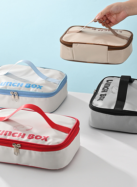 保温袋手提包饭盒袋便当袋加厚带饭学生手提袋保温包装饭兜餐包