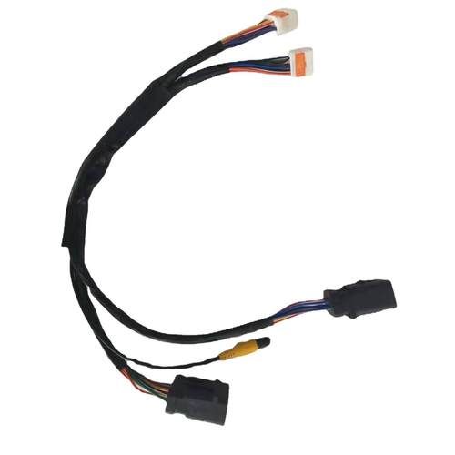 挖掘机适用卡特D型机显示屏仪表盘插头线束