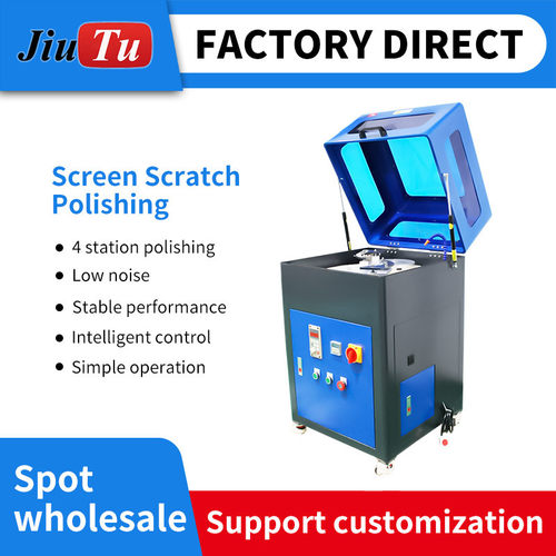 Four-station Phone Screen Scratch Removal Polishing Machine