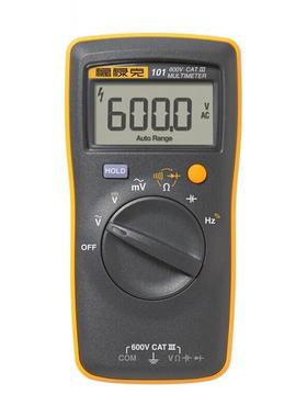 福禄克（FLUKE）F101 掌上型数字万用表 多用表 自动量程 仪器仪