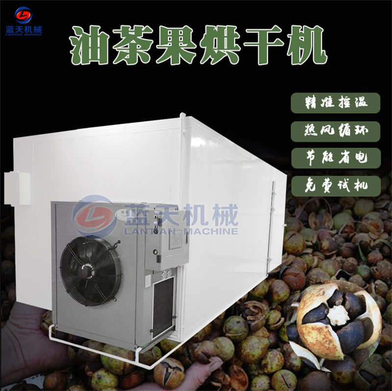 茶果烘干机 大型茶树果山茶果子生物质颗粒烘干设备 茶油果烘干房