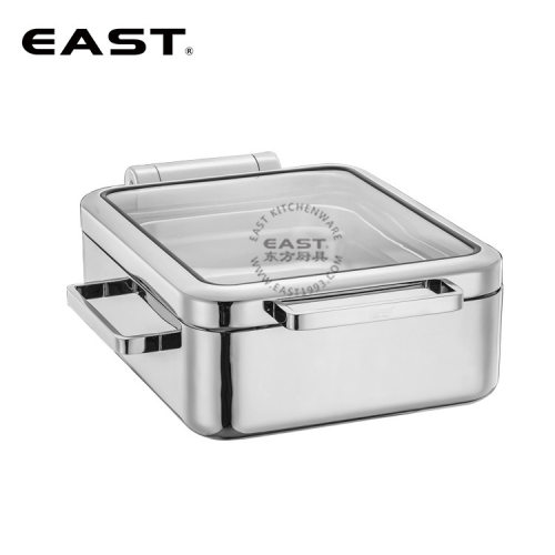 1/2方形有耳玻璃盖(电磁炉用)餐炉【EAST东方厨具】