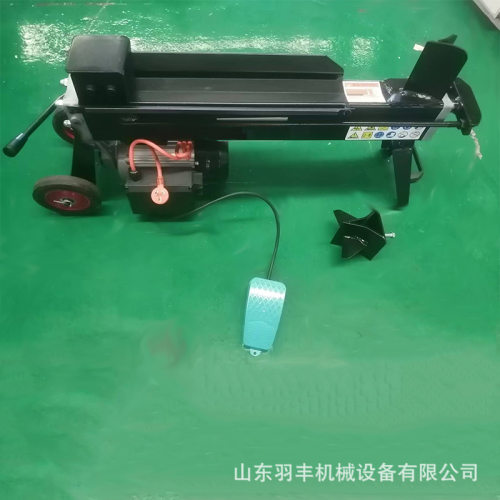 110v电动破柴机 液压劈木机 脚踩劈柴神器家用农村砍柴