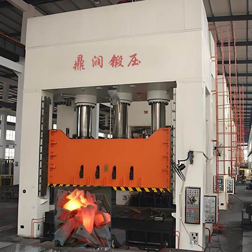 热模锻框架式液压机鼎润锻压1800T吨挖掘机斗齿模锻框式油压力机