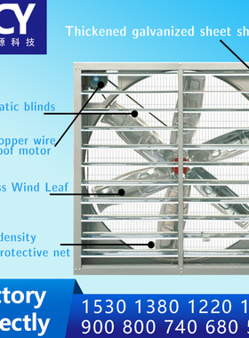 China factory SSU 1530 Negative pressure fan for greenhouse
