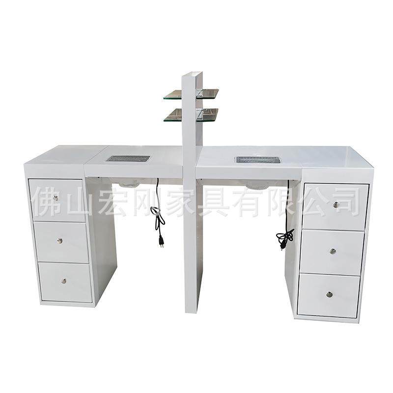 简约美甲桌现代简约经济型单双人美甲台带抽屉收纳柜美甲工作台板,3C数码配件,其它配件,淘宝优惠券,粉丝福利购,淘宝优惠卷