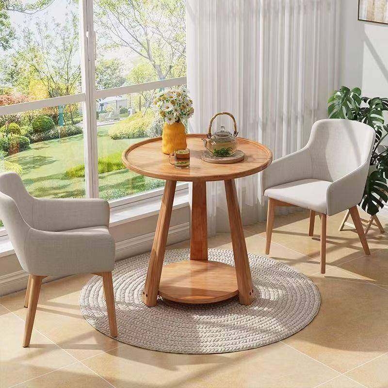 客厅茶几沙发边几实木小圆桌现代简约边桌阳台小茶桌床头小桌子,3C数码配件,其它配件,淘宝优惠券,粉丝福利购,淘宝优惠卷