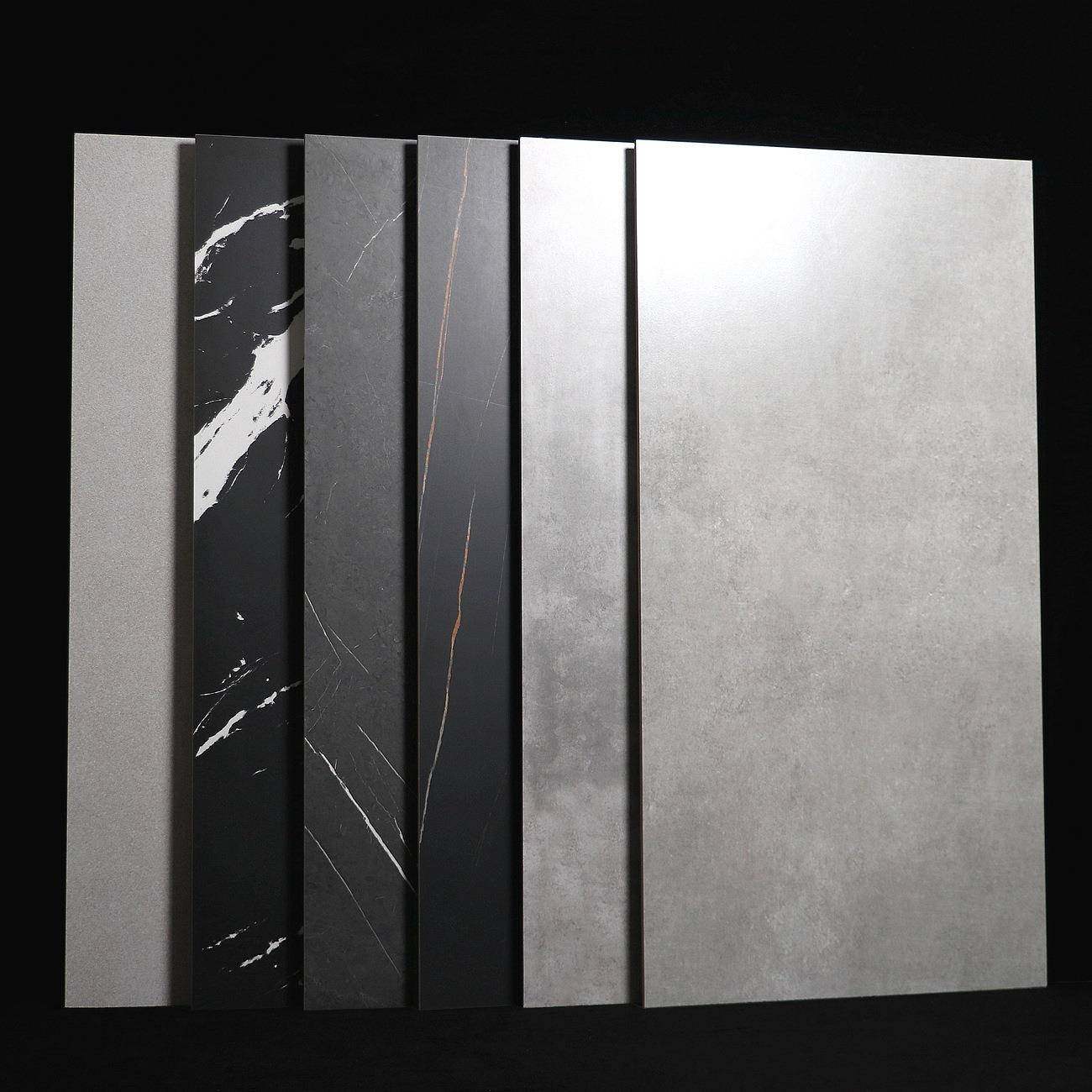 灰色柔光瓷砖600x1200客餐厅哑光通体地砖卫生间大理石水泥仿