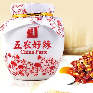 兰考特产五农好辣油辣椒下饭菜馒头蘸酱辣椒油香辣味200g 2瓶包邮