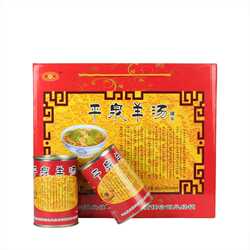 承德特产速食蒙满食品平泉羊汤 八沟羊杂汤羊肉汤4罐头礼盒装包邮