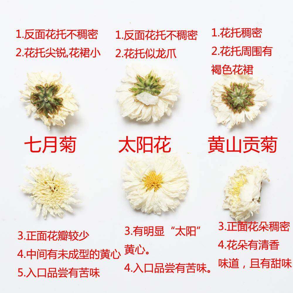 黄山贡菊500g级杭白菊胎菊王菊花茶散装正宗新茶包邮另售花草茶