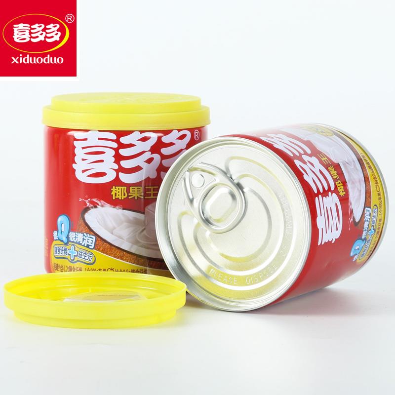 喜多多椰果王果粒水果罐头饮料200g*24整箱夏日饮料送礼福建特产