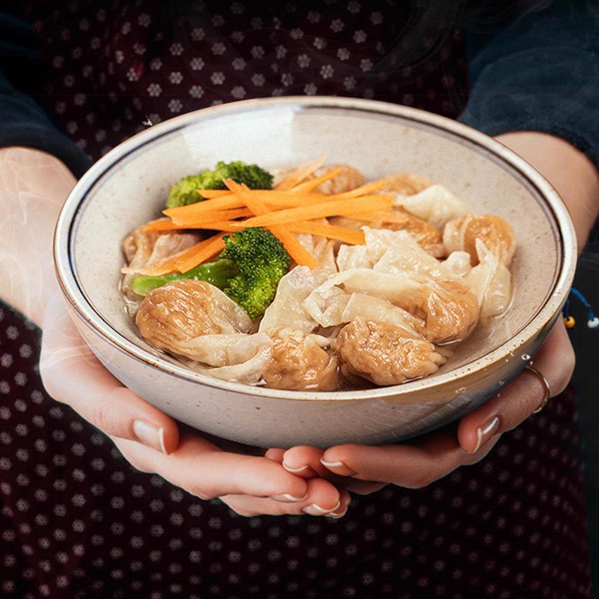 龙旺太平燕福建特产小吃肉燕手工馄饨燕皮肉包肉混沌早餐速食云吞