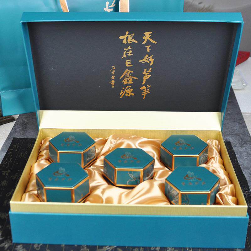 绿芦笋茶叶青笋山东特产曹县巨鑫源芦笋茶笋尖茶绿芦笋茶高端礼盒