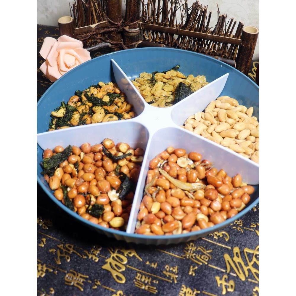 即食坚果罐头下酒菜零食年货花生豆瓣腰果小鱼椒盐炒货小菜拼盘