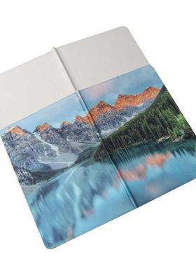 厂家直销笔记本A4 PU白色皮革封面议程笔记本