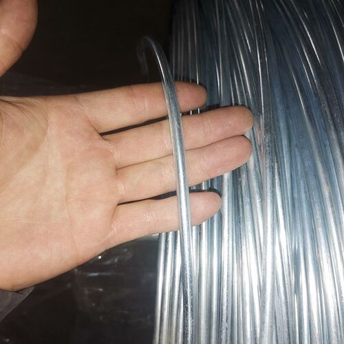 热浸镀锌防锈铁丝6mm5mm4毫米铁丝4号6号粗铁丝加工定制调直丝