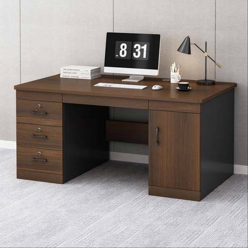 办公桌老板桌家用电脑桌台式简约现代办公室员工职员桌椅桌子书桌