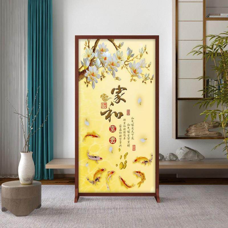 新中式屏风隔断客厅进门入户玄关家用茶室办公茶室酒店商务座屏,鲜花速递/花卉仿真/绿植园艺,割草机/草坪机,淘宝优惠券,粉丝福利购,淘宝优惠卷