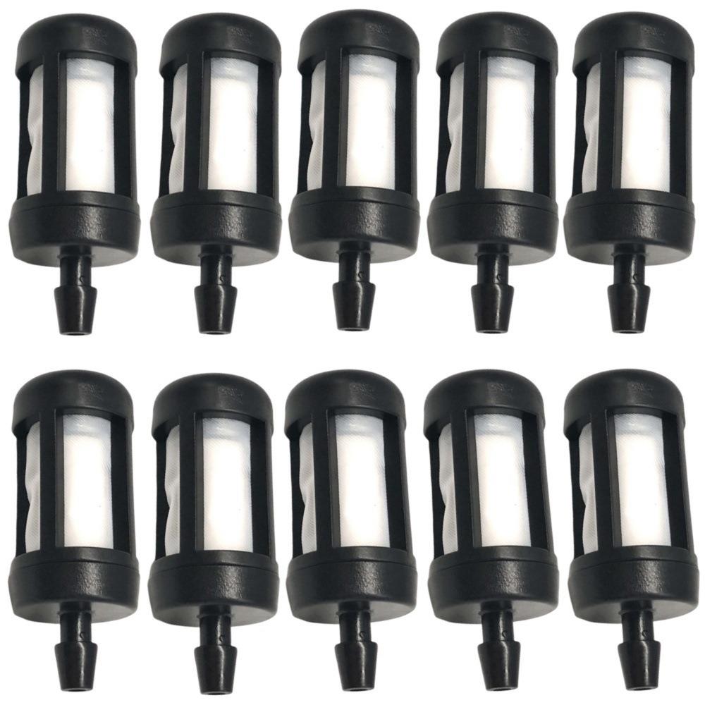 10个装燃油过滤器适合鼓风机锯3/16英寸进口00003503502 ZHT-026