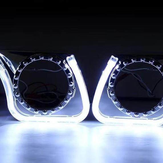 汽车大灯透镜装饰罩 3.0寸2.5寸U形光导LED天使眼一体化遮光罩,鲜花速递/花卉仿真/绿植园艺,割草机/草坪机,淘宝优惠券,粉丝福利购,淘宝优惠卷