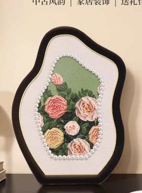 中古风艺术摆件装饰品摆台相框玄