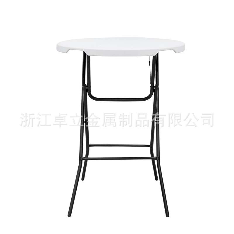 Y80-2家用简易可折叠户外商务便捷餐桌吹塑料家具桌椅组合