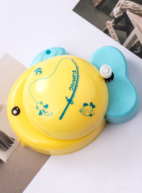 迷你钓鱼机 宝宝益智小孩亲子互动游戏机玩具 解压创意桌面摆件