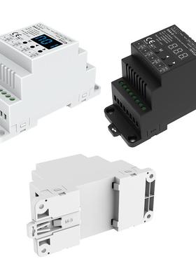 DC12-48VDALI-1-4地址 4路轨道式调光器 DT8 数显 快速自检 DA4-D