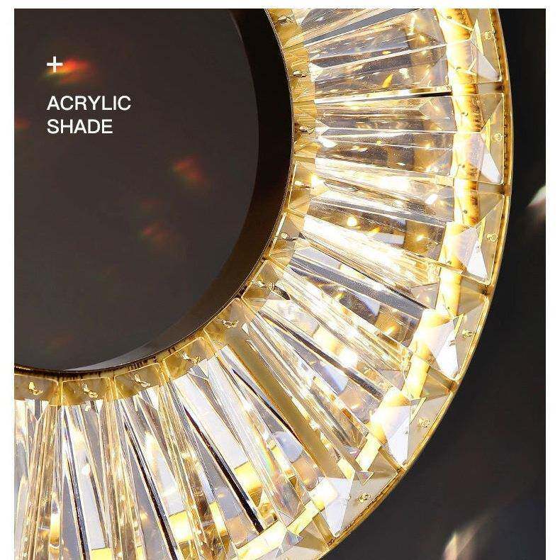 现代轻奢水晶壁灯楼梯过道简约豪华创意壁灯餐厅书房卧室床头灯饰