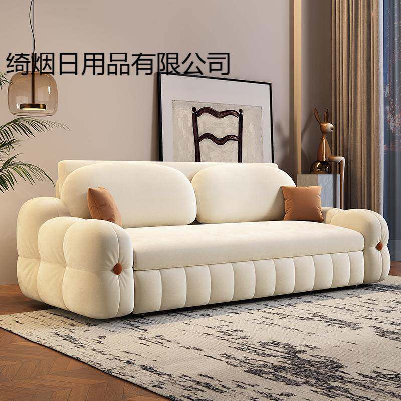 客厅沙发床两用一体多功能抽拉式可折叠储物家用卧室折叠沙发