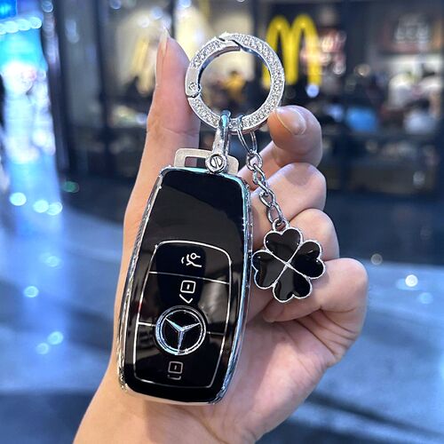 适用于宾士新E级E300L钥匙套E200/C260车GLC扣A200壳E260包C180女