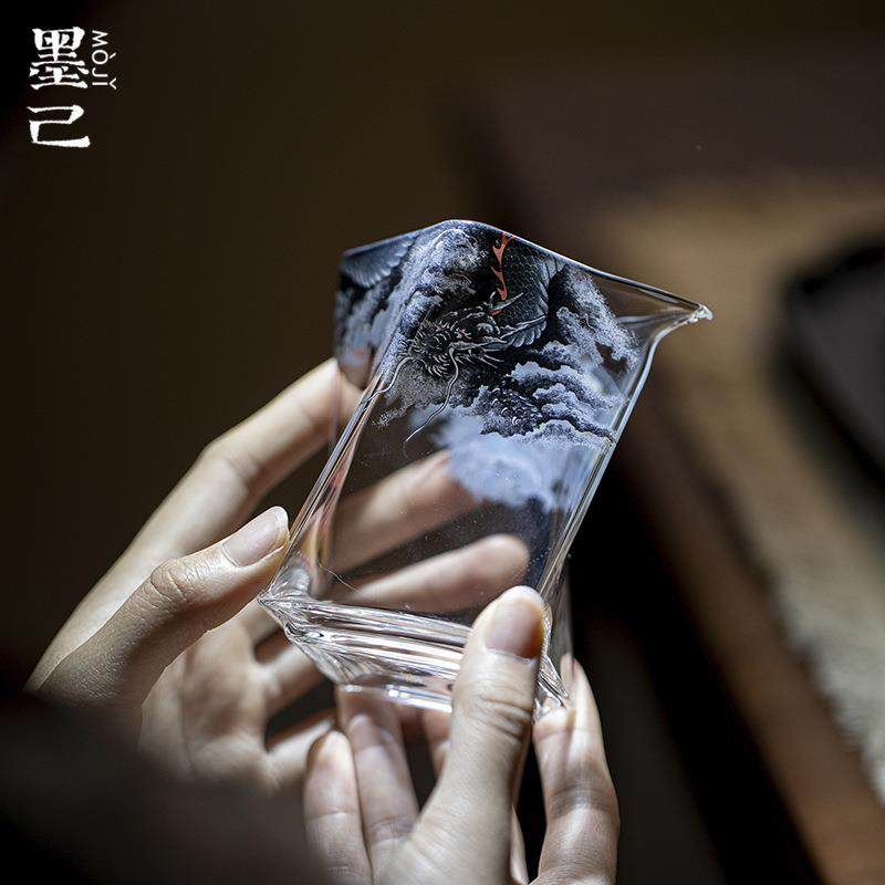 墨己瑞璃国风龙腾云海玻璃公道杯耐高温四方公杯分茶器茶海匀杯,鲜花速递/花卉仿真/绿植园艺,割草机/草坪机,淘宝优惠券,粉丝福利购,淘宝优惠卷