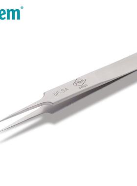 Erem瑞士进口精密镊子细型直头系列不锈钢非磁性耐酸耐热电子镊子