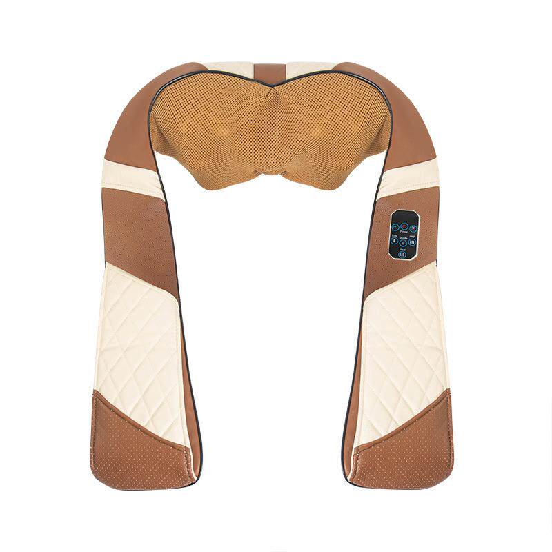 肩颈按摩器仪颈部腰部肩部家用揉捏肩膀颈肩脖子电动颈椎加热披肩