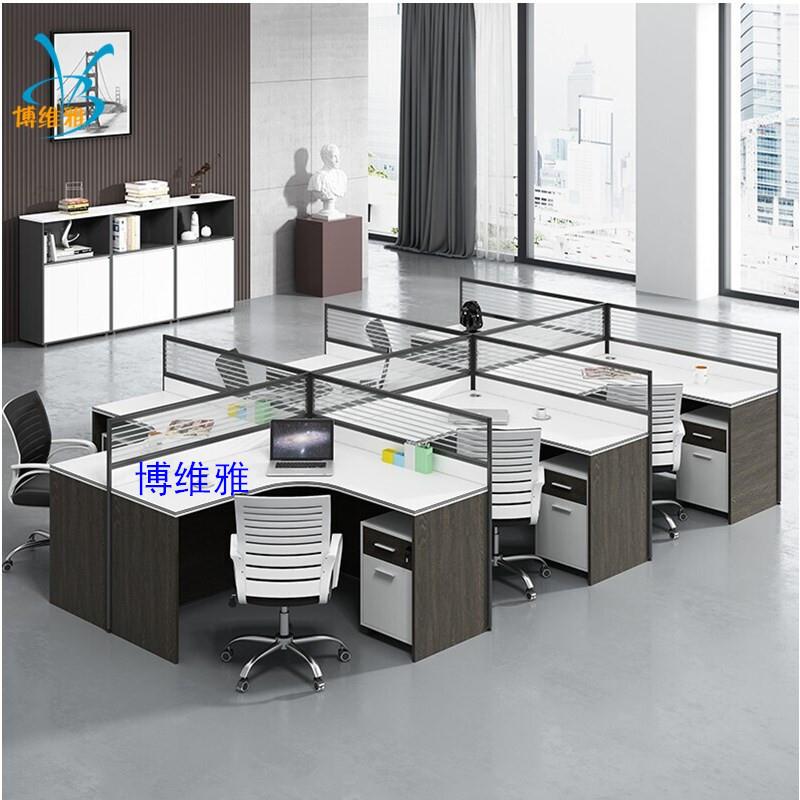 办公家具屏风职员办公桌椅组合办公桌电脑桌椅套装卡座简约现代