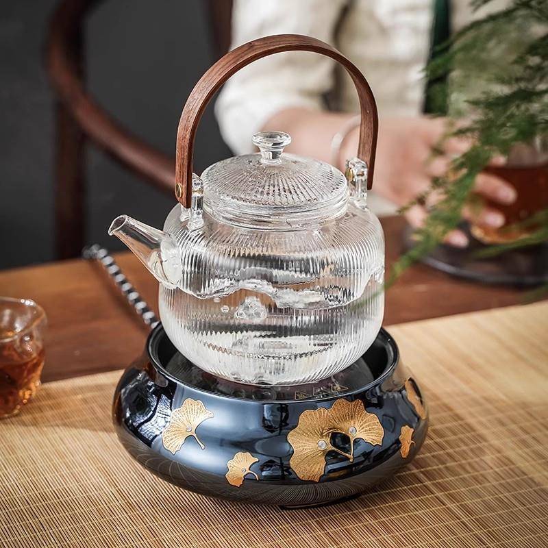 岳恒电陶炉家用煮茶炉蒸茶壶煮茶器白茶普洱茶炉功夫煮茶陶炉