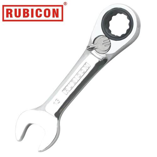 RUBICON/罗宾汉 RRW-13S 短身棘轮双向扳手 两用扳手