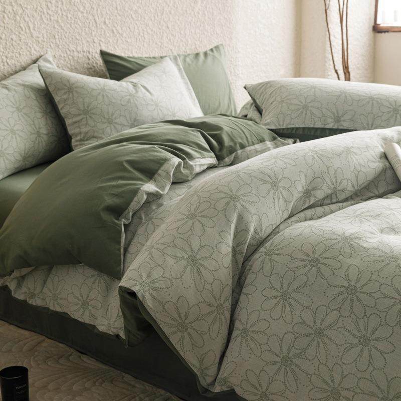 A类纯棉三层纱床上四件套秋冬全棉简约床笠款床品床单被套三件套,五金/工具,五金工具箱/五金收纳箱,淘宝优惠券,粉丝福利购,淘宝优惠卷