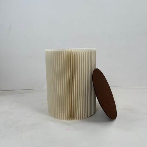 折叠纸艺环保蜂窝纸质凳子花束圆桌洽谈桌子会展布置陈列创意收纳