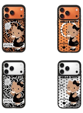 CALG爱心小香风Kitty猫新款超火磁吸防摔iphone11 12 13 14 15 16 17promax适用苹果手机壳高级感小众