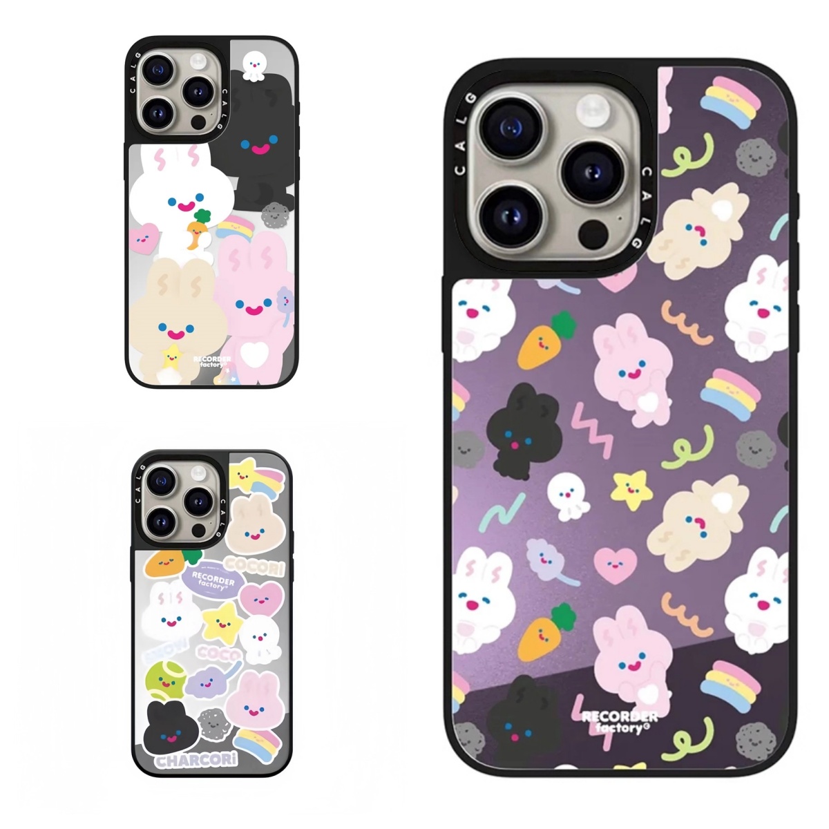 CALG联名Rico甜心奶兔适用苹果手机壳iphone11 12 13 14 15 16 17promax新款外壳高级感小众磁吸2025网红爆款