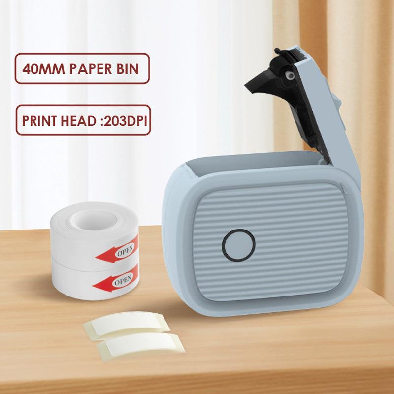 迷你标签打印机半寸标签热敏打印机手持家用不干胶口袋打印机半寸