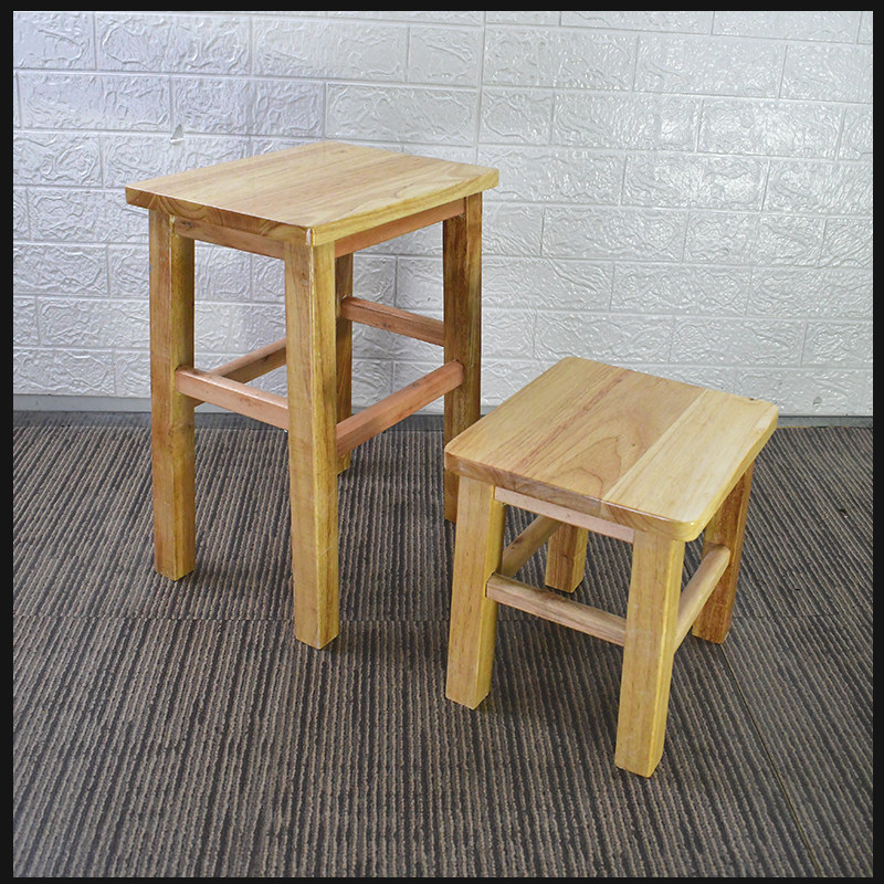 全实木小方凳原木色方凳小板凳小木凳儿童客厅凳子家用换鞋茶几凳,住宅家具,矮凳,淘宝优惠券,粉丝福利购,淘宝优惠卷