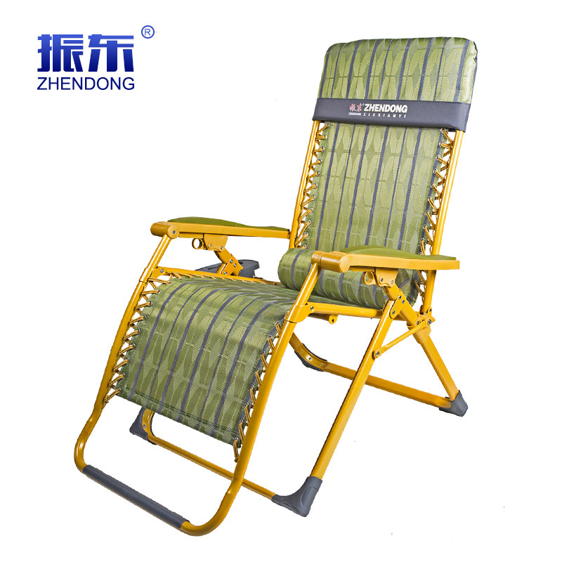 振东折叠躺椅午睡午休椅办公室休息椅阳台夏天凉椅户外休闲靠椅