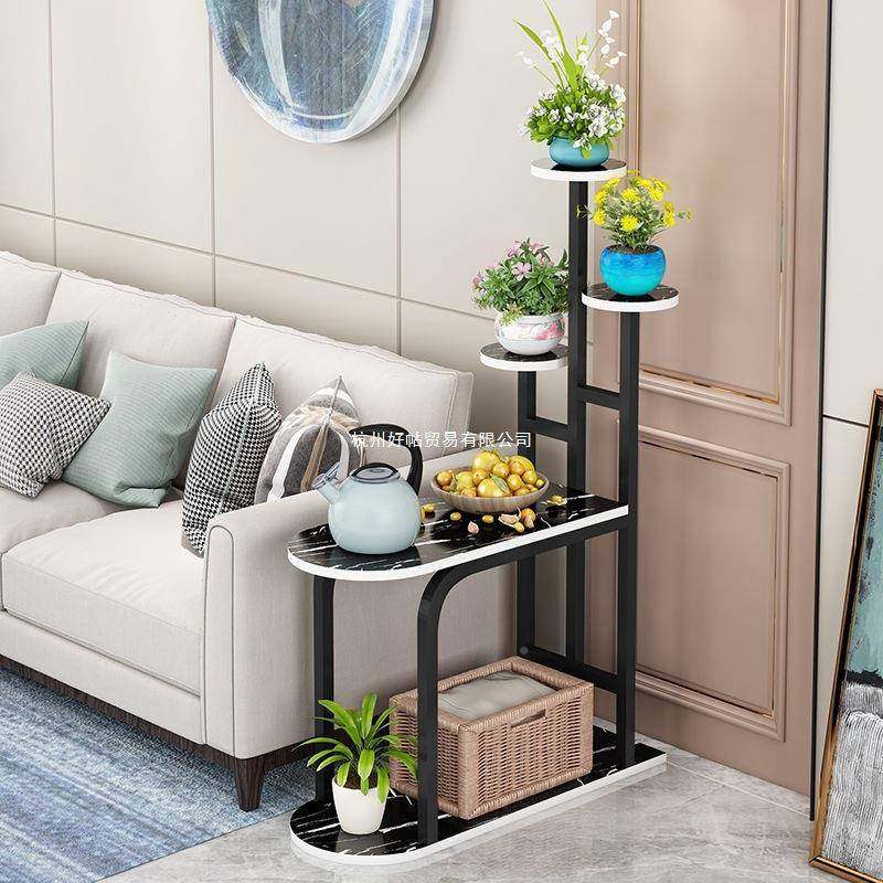 客沙发边几铁艺装饰架置10044473物架边柜边小桌床子用花架子室内