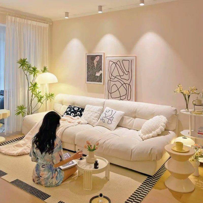 云沙发款新现代简约奶油风客厅型小朵户直1排布艺沙发,畜牧/养殖物资,特种养殖设备,淘宝优惠券,粉丝福利购,淘宝优惠卷