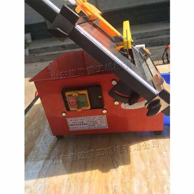 角型材切割机便携式45度石材锯石台式小42667型瓷砖切割微倒机现