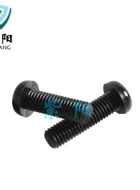 M2.5M23无品牌/黑色尼龙圆头螺丝头绝缘十字塑料螺钉塑胶小盘螺栓