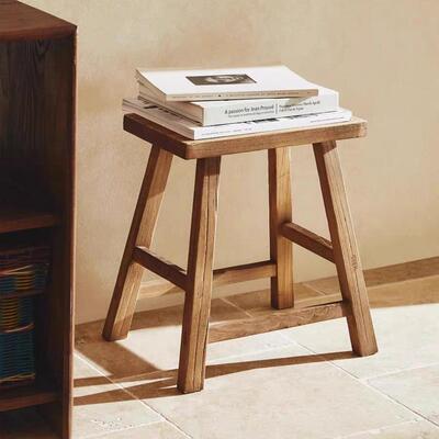 实木小板凳矮凳老榆子登高学生凳木木用凳方凳家民宿小97644板凳